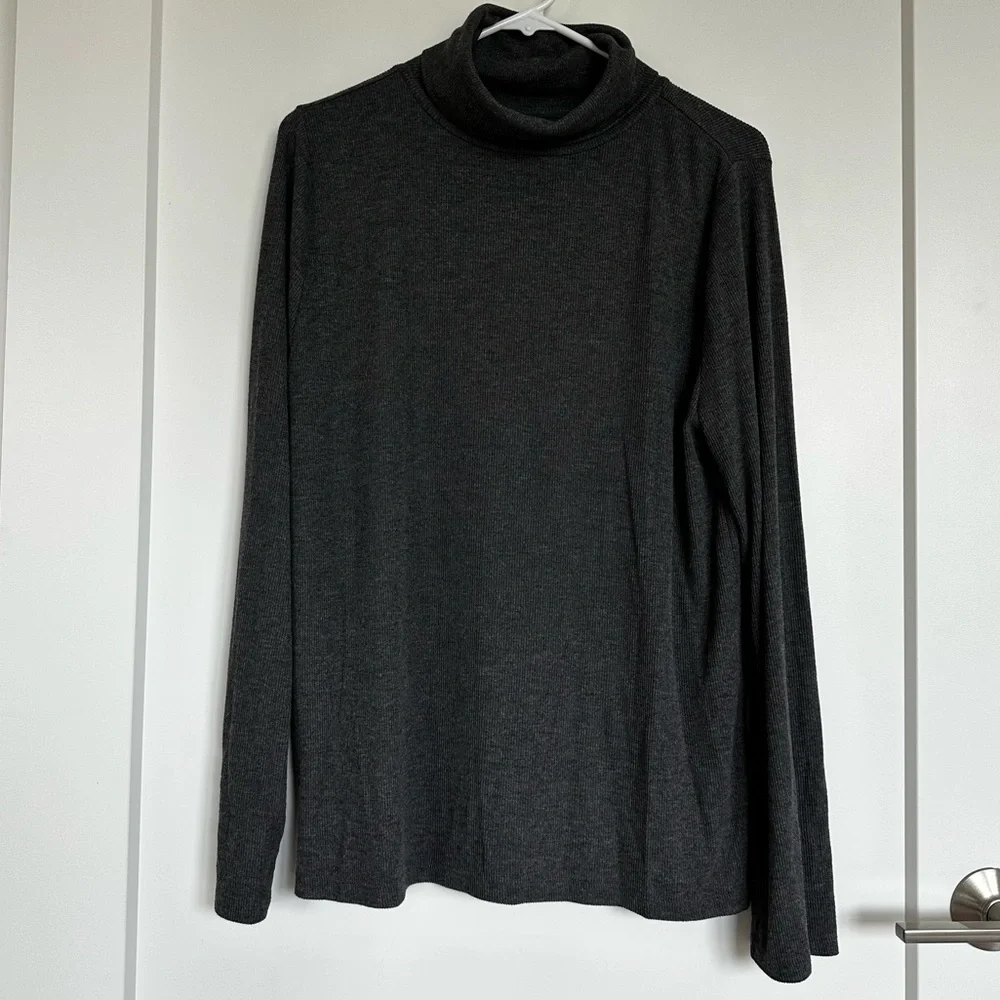 LOFT Ribbed Turtleneck - Picture 6 of 6